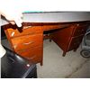 Image 2 : DOUBLE PEDESTAL DESK - WOOD