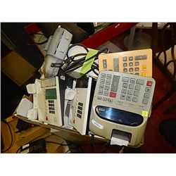 ADDING MACHINES -3, PHONES & COMPUTER POWER BACKUP