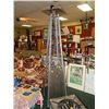 Image 1 : PROPANE PATIO HEATER - NEEDS CENTER GLASS BUT CAN USE A METAL PIPE