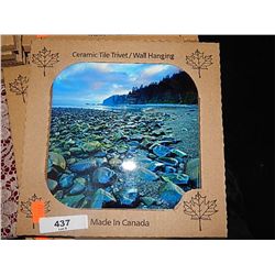 PEBBLED BEACH CERAMIC TILE - NEW