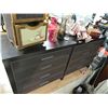 Image 2 : NEW ESPRESSO DRESSER W/ LEATHER FRONT