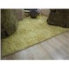 Image 1 : AREA CARPET - NEW - SHAGGY GOLD - 5 X 7 - RETAIL $699.99