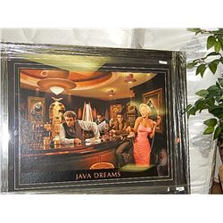 FRAMED PRINT "JAVA DREAM