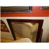 Image 1 : MAHOGANY FRAMED MIRROR - NEW