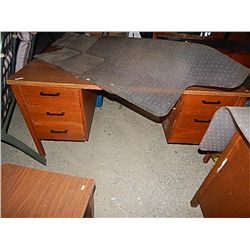 DOUBLE PEDESTAL OFFICE DESK