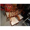 Image 2 : VINTAGE DINING CHAIRS - 5