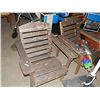 Image 1 : WOOD PATIO CHAIRS - 2