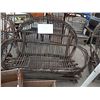 Image 6 : TWIG LAWN FURNITURE - 1 PC - LOVE SEAT FOR ORNAMENTAL USE ONLY UNLESS YOU THINK YOU CAN REPAIR THEM.