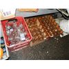 Image 1 : WOOD CRATE OF BOTTLES (2) AND RED CRATE OFBOTTLES TOTAL 3 CRATES