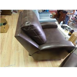 LEATHER SWIVEL, ROCKER (GLIDER), RECLINER - NEW