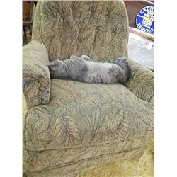 SWIVEL ROCKER RECLINER - UPHOLSTERED