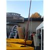 Image 2 : **** - SAIL BOAT WITH MAST - 11.5' LONG - YELLOW - COMES WITH RUDDER AND KEEL - SOME REPAIRS