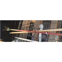 BUNDLE OF GARDEN TOOLS - 2 CULTIVATORS