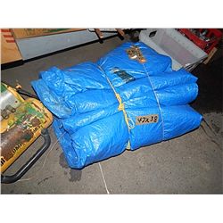 LARGE BLUE TARP - 47' X 38'