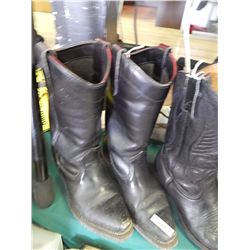 LADIES WESTERN WORK  BOOTS - 7E