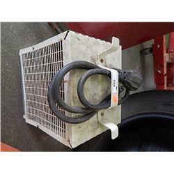 SHOP HEATER - 220V - WITH PLUG END - WHTIE