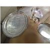 Image 1 : SILVER PLATE SERVING DISHES - 4PC