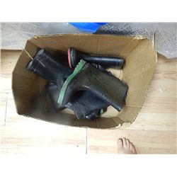 BOX ASSORTED RAIN BOOTS - SIZES KIDS 3, 4 & 5