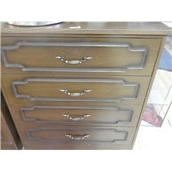 DRESSER - HIGH BOY - 4 DRAWER