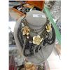 Image 2 : MULTI CHAIN NECLACE - GOLD AND SILVER TONES $ 2 OTHER
