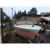 Image 2 : ****S.T.O.A - BOAT - 1957 CLASSIC DESIGN - 13' GLEN ELDORADO - ALL FRAMES AND BATTONS ARE MAHOGANY -