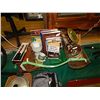 Image 1 : ROYAL DOULTON BOOKS, ANTIQUE COLLECTING BOOKS, ASSORTED VINTAGE ITEMS, VANITY MIRROR, JEWELERY BOX A