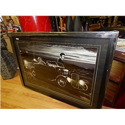 FRAMED PRINT "JOY RIDE - GALLERY APPROX. $450