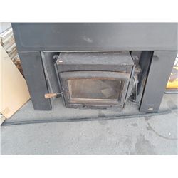 FIRE PLACE INSERT WITH FRONT FACE PLATE