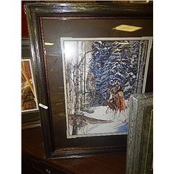 FRAMED LIMITED EDITION PRINT "KEEPERS OF THE ECRET - JULIE KRAMER COLE - GALLERY APPROX. $800