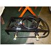Image 1 : PROPANE BURNER - DOUBLE - NEW WITH REGULATOR HOSE - RETAIL - $129
