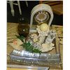 Image 1 : LOT - MANTLE CLOCK, HOUSEHOLD ACCENTS, VANITY MIRROR ETC