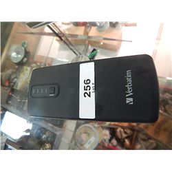 VERBATUM CELL BATTERY BACKUP CHARGER - RETAIL APPROX. $75 - NO CHARGER