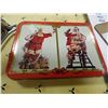 Image 1 : TIN OF PLAYING CARDS - COCA COLA
