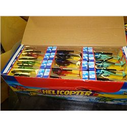 HELICOPTER - DIECAST METAL TOYS - 24 PER BOX