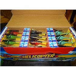 HELICOPTER - DIECAST METAL TOYS - 24 PER BOX