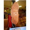Image 2 : UNIQUE HAND CHAIN SAW CARVED STATUE OUT OF ONE OLD GROWTH CEDAR LOG - HANGING TREE SPIRIT