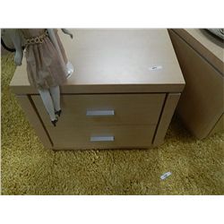 NITE TABLE - 2 DRAWER - NEW