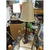 Image 1 : TABLE LAMP WITH WROUGHT IRON BASE