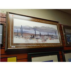 FRAMED PRINT - DESERT MIRAGE