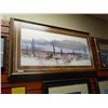 Image 1 : FRAMED PRINT - DESERT MIRAGE