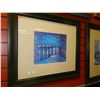 Image 1 : FRAMED PRINT - BLUE WATER REFLECTIONS