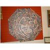 Image 1 : HEXAGON OIL ON CANVASS PAINTING - SIGNED