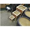 Image 2 : CERAMIC PLANT POT SET - 3 PC - 17", 12" & 8" TALL - TREE'S