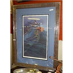 FRAMED LIMITED EDITION PRINT - "THUNDERBIRD - RON STACY