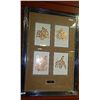 Image 1 : FRAMED LITHOGRAPHS - HAIDA EAGLE, RAVEN, BEAVER AND KILLER WHALE - BILL REID