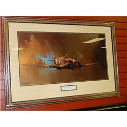 FRAMED PRINT - "SPITFIRE - BARRIE CLARKE