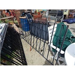 METAL RAILING - 42"H - 81.5" LONG