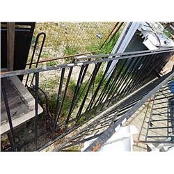 METAL RAILING - 34"H - 12' LONG