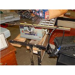 KING CANADA TABLE SAW (10"),  STAND (220VOLT) AND 220 EXTENTION CORD