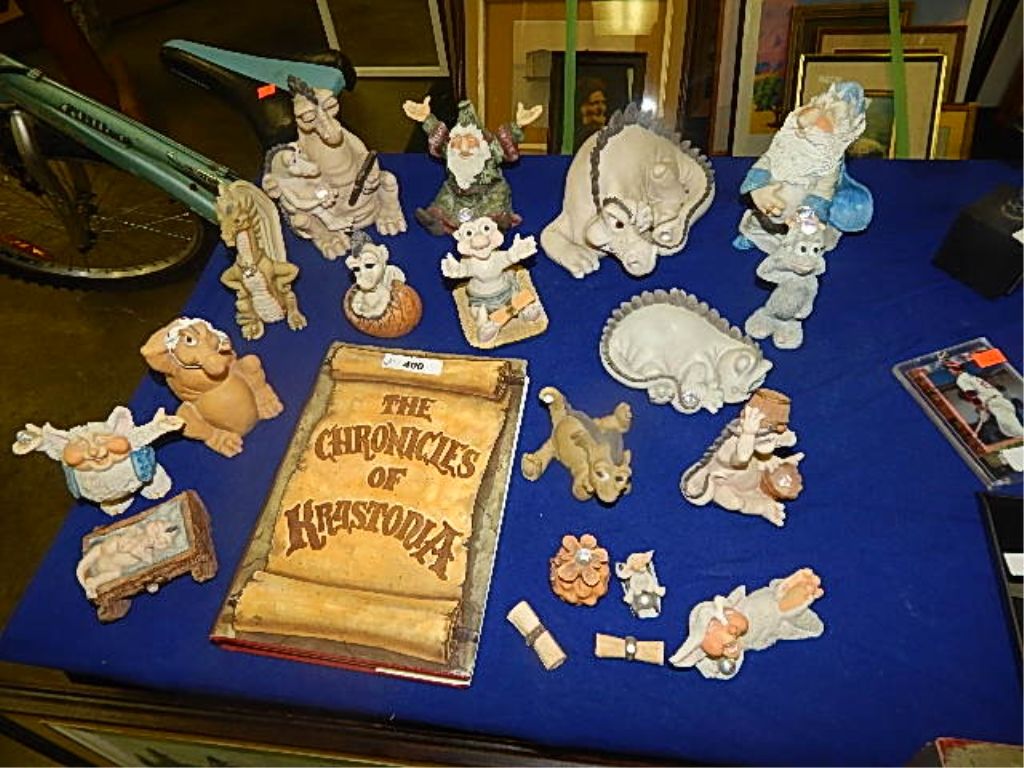 CHRONICLES OF KRYSTONIA BOOK AND ALL THE DRAGON'S COLLECTION